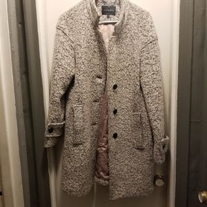 Lucky Brand Light Grey Wool Coat